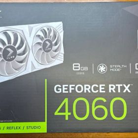 PNY Geforce RTX 4060 8GB OC DUAL FAN 白