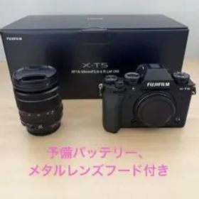 富士フイルム X-T5 ブラック レンズキット XF18-55mmF2.8-4