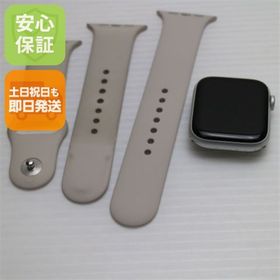 アップル(Apple)のApple Watch series5 44mm Cellular セルラー シルバー M666(その他)