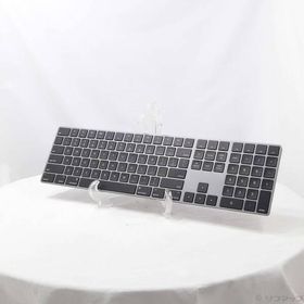 〔中古〕Apple(アップル) Magic Keyboard テンキー付 US配列 スペースグレイ MRMH2LL／A〔349-ud〕
