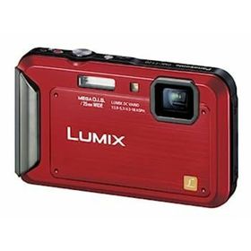 【中古】（非常に良い）パナソニック デジタルカメラ ルミックス 防水モデル シャイニーレッド DMC-FT20-R(コンパクトデジタルカメラ)