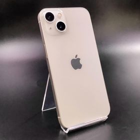 アップル(Apple)の【全額返金保証】【最速発送】Apple iPhone iPhone 13 128GB スターライト 美品 動作確認済(スマートフォン本体)