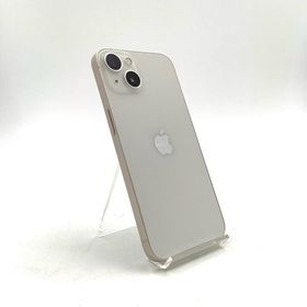 アップル(Apple)の【全額返金保証】【最速発送】Apple iPhone iPhone 13 128GB スターライト docomo 美品 動作確認済(スマートフォン本体)
