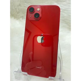 アイフォーン(iPhone)のiphone 13 128GB レッド 国内版 SIMフリー バッテリー100%(スマートフォン本体)