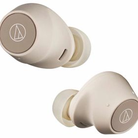 【新品】audio-technica SOLID BASS ATH-CKS30TW+ BG [ ライトベージュ ]