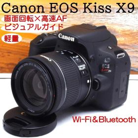 ★純正レンズキット★Wi-Fiでスマホ転送★Canon Kiss EOS X9★