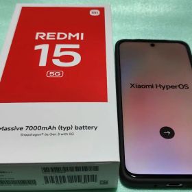 Xiaomi Redmi 15 5g 7000mAhバッテリー