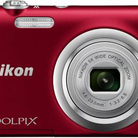 【中古】Nikon デジタルカメラ COOLPIX A100 光学5倍 2005万画素 レッド A100RD当店保証30日間 人気モデル 高画質 売れ筋