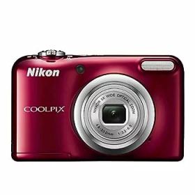【中古】（非常に良い）Nikon デジタルカメラ COOLPIX A10 レッド 光学5倍ズーム 1614万画素 乾電池タイプ A10RD