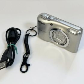 ニコン(Nikon) デジタルカメラ COOLPIX A10 [シルバー] 光学5倍ズーム 1614万画素 乾電池タイプ 【中古】【可】【2505921111】