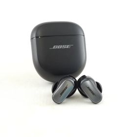 Bose QuietComfort Ultra Earbuds 完全ワイヤレスイヤホン USED美品 ノイズキャンセリング 外音取込 マイク IPX4 ブラック 完動品 V0985