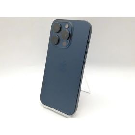 【中古】Apple 国内版 【SIMフリー】 iPhone 15 Pro 256GB ブルーチタニウム MTUG3J/A【吉祥寺】保証期間1ヶ月【ランクC】