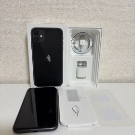 iPhone11 本体 ブラック 64GB SIMフリー 箱あり 充電器付き