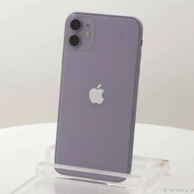 ソフマップ 〔中古品〕 iPhone11 128GB パープル MWM52J／A SIMフリー【262】