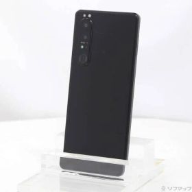 ソフマップ 〔中古品〕 Xperia 1 III 256GB フロストブラック SOG03 auロック解除SIMフリー【368】
