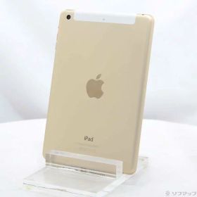【中古】Apple(アップル) iPad mini 3 16GB ゴールド MGYR2J／A au 【348-ud】