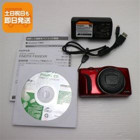 超美品 FinePix F800EXR レッド 即日発送 デジカメ FUJIFILM デジタルカメラ 本体 あすつく 土日祝発送OK