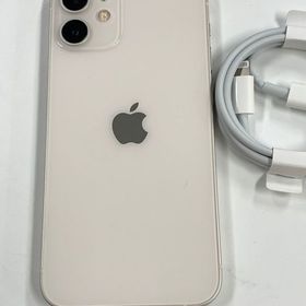 【モバイルBOX】極美品 電池75%SIMフリー iPhone12mini 64GB ホワイト