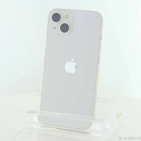ソフマップ 〔中古品〕 iPhone13 128GB スターライト MLND3J／A SIMフリー【377】