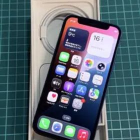 iPhone12mini 64GB ブルー 中古 SIMロック解除済