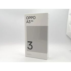 【未使用】Oppo ymobile 【SIMフリー】 OPPO A3 5G 4GB 128GB ブラック【ECセンター】保証期間3ヶ月