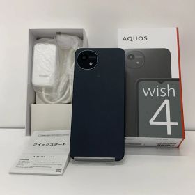 【最終値下げ 3/4で掲載終了】【未使用品】AQUOS wish4 A403SH 64GB ブラック SoftBank SIMロック解除済み No.F407