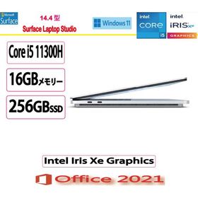 マイクロソフト(Microsoft) ノートパソコン マイクロソフト Surface Laptop Studio 9T8-00018(THR-00018の展示モデル)/i5/256GB/16GB/MS Office 2021/展示品