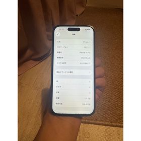 アイフォーン(iPhone)の海外版Apple iPhone 14 Pro、物理SIM2枚対応、sim フリー(スマートフォン本体)