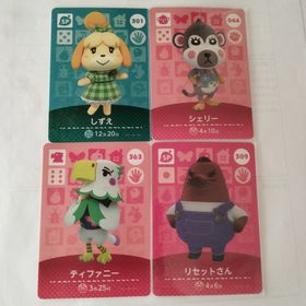 ニンテンドウ(任天堂)の任天堂 どうぶつの森 amiiboカード 4枚セット switch(その他)