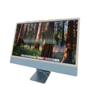 【中古】 Apple アップル iMac 24inch MQRA3J/A A2874 4.5K 一体型 M3 8コア 8GB SSD256GB アイマック ブルー A2502071 【無料ギフトラッピング承ります】