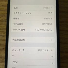 iphone8 64GB スペースグレイ