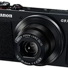 【中古】【非常に良い】Canon デジタルカメラ PowerShot G9 X(ブラック) 光学3.0倍ズーム 1.0型センサー PSG9X(BK)