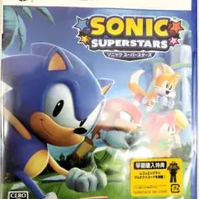 新品未開封 早期購入特典+キーホルダー付 ソニックスーパースターズ PS5