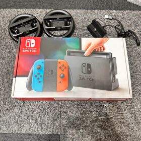 NintendoSwitch +ハンコン+本体充電スタンド