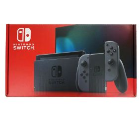 ##Nintendo ニンテンドウ Nintendo Switch HAC-001 グレー キズ有