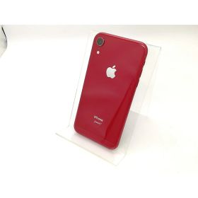 【中古】Apple au 【SIMロック解除済み】 iPhone XR 64GB (PRODUCT)RED MT062J/A【秋葉4号】保証期間1ヶ月【ランクC】