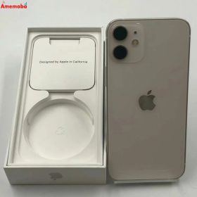 【中古】iPhone12 mini 128GB ホワイト MGDM3J/A SoftBank版SIMフリー