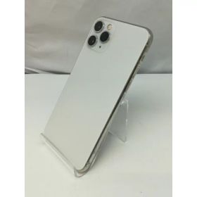 【中古】Apple au 【SIMロック解除済み】 iPhone 11 Pro 256GB シルバー MWC82J/A【札幌】保証期間1週間【ランクC】