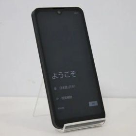 値下げ softbank SHARP AQUOS wish A103SH SIMフリー Android スマートフォン 残債なし 64GB ブラック