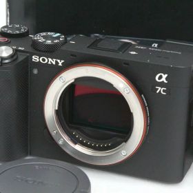 【中古】【美品】ソニー α7C ILCE-7C ボディ[ブラック]（センサー清掃済み） CA01-R4192-2Q4 SONY Eマウント フルサイズ 5軸手ブレ補正 EVF 中古