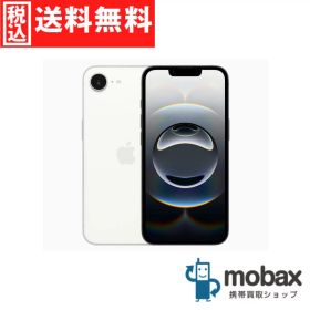 ◆ポイントUP◆《国内版SIMフリー》【新品未開封品（未使用）】 iPhone 16e 256GB [ホワイト] MD1W4J/A 白ロム 6.1インチ Apple（SIMフリー）
