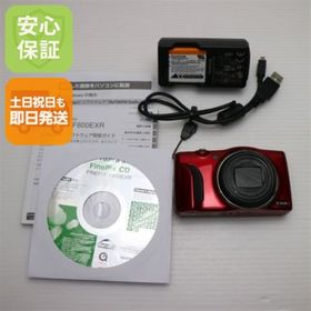 フジフイルム(富士フイルム)の超美品 FinePix F800EXR レッド M666(コンパクトデジタルカメラ)