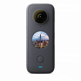 【ワンダフルデー 全品 P5】 Insta360 ONE X2 アクションカメラ スポーツカメラ ビデオカメラ 防水 水中撮影 手ブレ補正 パノラマ撮影 360° 5.7K 音声