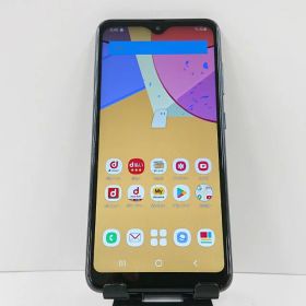 Galaxy A21 SC-42A ドコモ ブラック 送料無料 本体 c17105 【中古】
