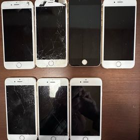 iPhone 6、6s ゴールド 7台セット 部品取り 6台通電確認(スマートフォン本体)