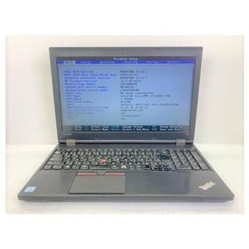 中古 ノートパソコン Lenovo ThinkPad L560 20F1000AJP Corei5-6200U/8GB-MEM/DVDマルチ/15.6インチ/OS無し/難あり品※内蔵ストレージ欠品