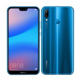 【中古】【安心保証】 HUAWEI P20 lite ANE-LX2J[32GB] SIMフリー クラインブルー