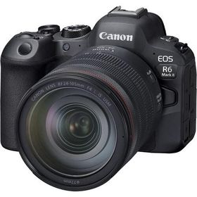 【中古】CANON キヤノン レンズキット EOS R6 Mark II RF24-105L IS USM ミラーレス当店保証30日間 人気モデル 高画質 売れ筋