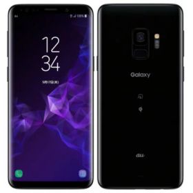 【SIMロック解除済】au Galaxy S9 SCV38 Midnight Black SAMSUNG 当社3ヶ月間保証 中古 イオシス