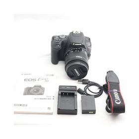 Canon デジタル一眼レフカメラ EOS Kiss X9 ブラック レンズキット EF-S18-55 F4 STM付属 KISSX9BK-1855F4ISSTMLK